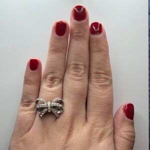 Brighton Silver Bow Ring